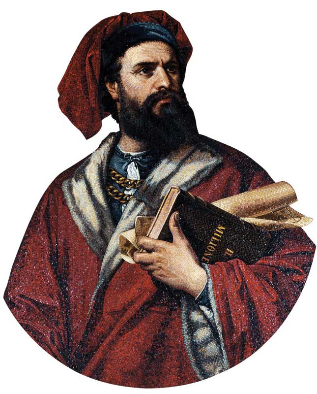 The famous traveler Marco Polo.
