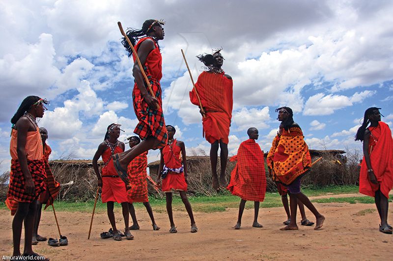 Resultado de imagen de masai saltando