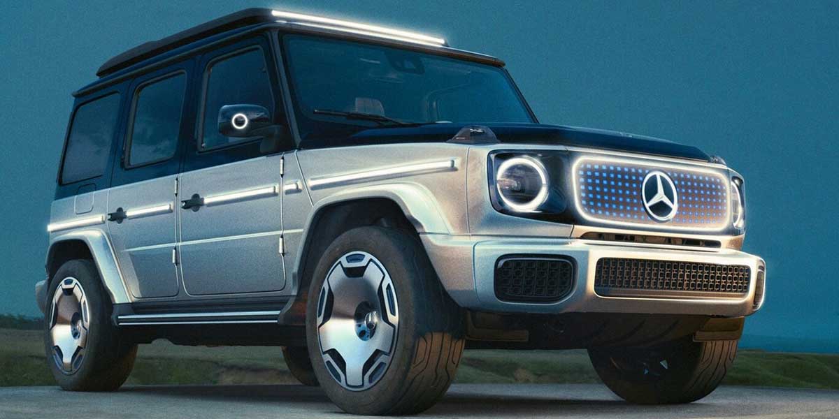 Mercedes-Benz presented its first electric G-Class at IAA Mobility 2021