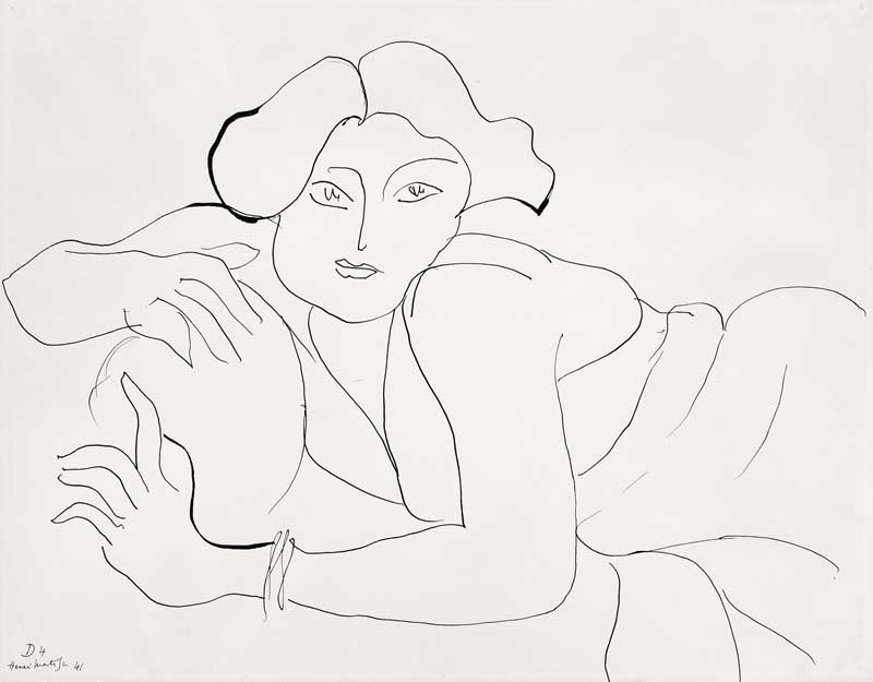 Amura,AmuraWorld,AmuraYachts, <em>Femme couchée</em>, Henri Matisse.