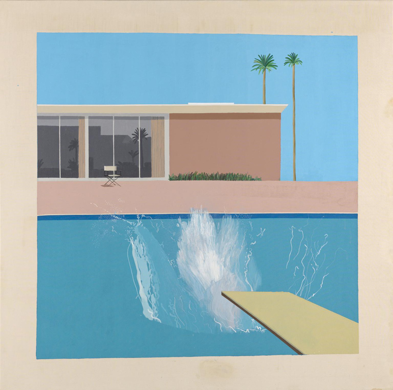 Amura,AmuraWorld,AmuraYachts, David Hockney (1937), <em>A Bigger Splash</em>.