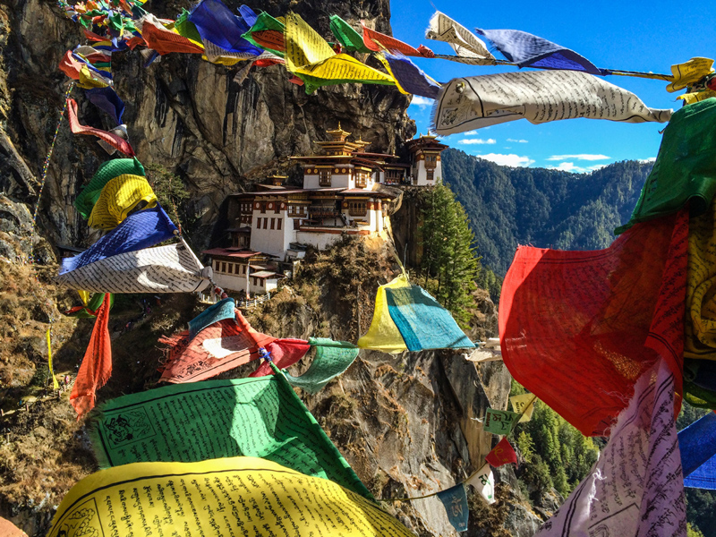 Amura,AmuraWorld,AmuraYachts, El itinerario Asia Unveiled incluye una visita al Monasterio del Nido del Tigre en Bután.