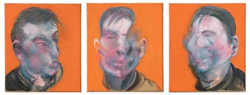 Amura,AmuraWorld,AmuraYachts, Francis Bacon (1909-1992), <em>Tres estudios para autorretrato</em>, 1979.