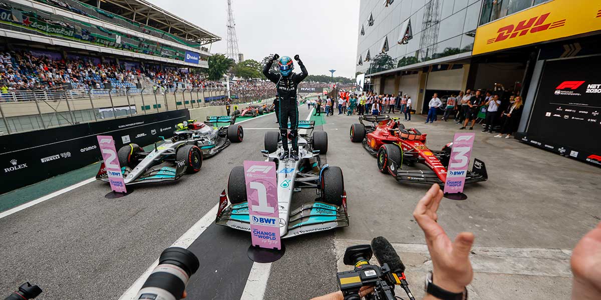 George Russell gana el GP de Sao Paulo