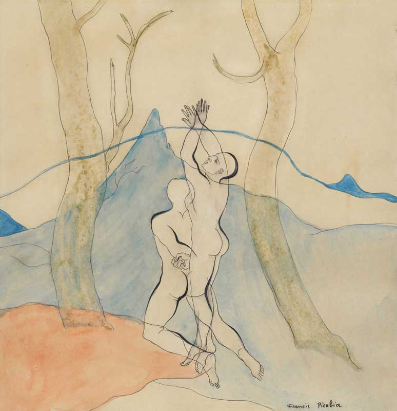 Amura,AmuraWorld,AmuraYachts, Francis Picabia, <em>Paysage suisse.</em>