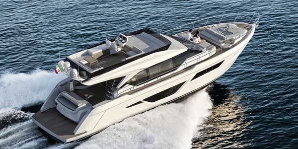 Ferretti Yachts 580, confort y deportividad