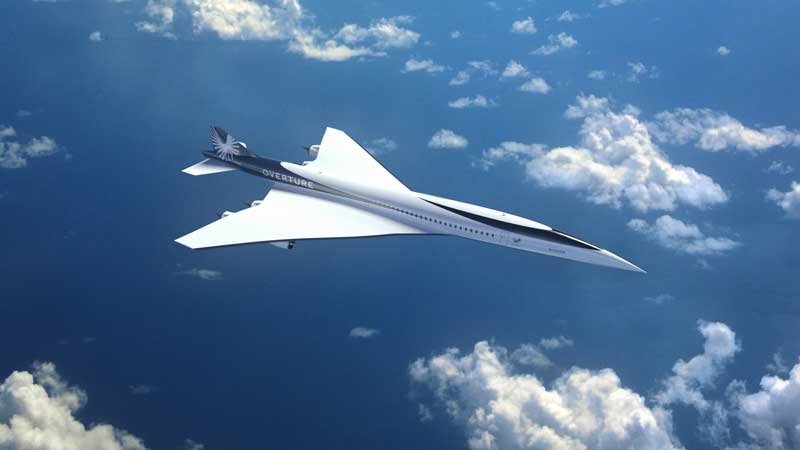 Amura,AmuraWorld,AmuraYachts, <em>Overture </em>será el avión comercial más veloz de todos los tiempos.
