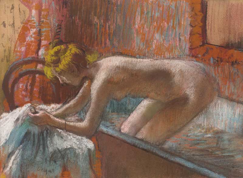 Amura,AmuraWorld,AmuraYachts, <em><i>Femme sortant du bain</i></em>. 1886-89.