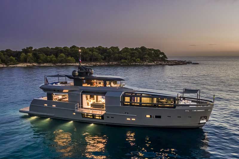 Amura,AmuraWorld,AmuraYachts, Arcadia Yachts está por entregar el cuarto A105.