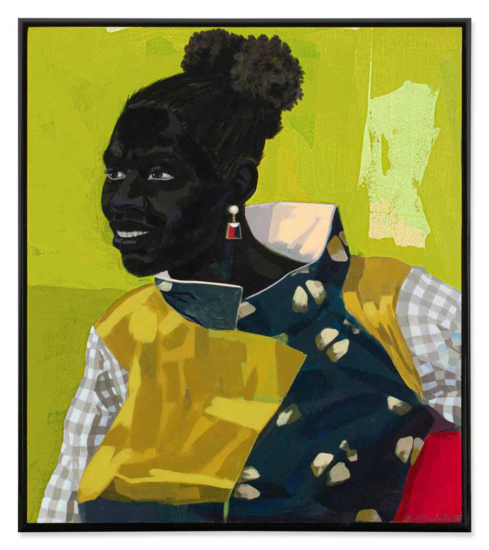 Amura,AmuraWorld,AmuraYachts, <em>Untitled</em> (<em>Woman Looking Left</em>), 2016. Kerry James Marshall.