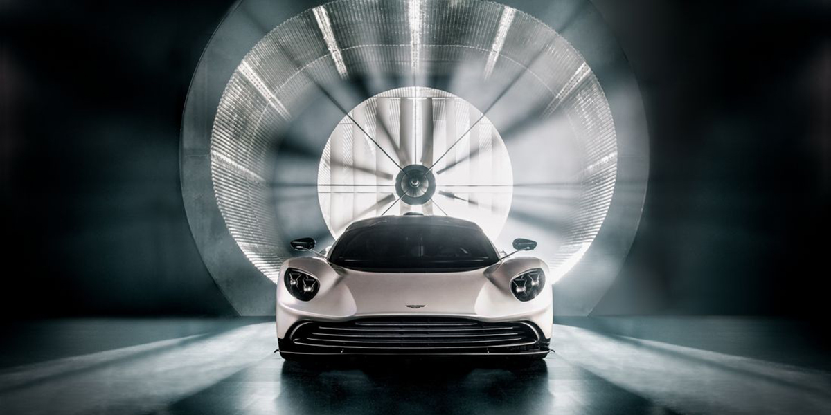 The Aston Martin Valhalla supercar powered by F1