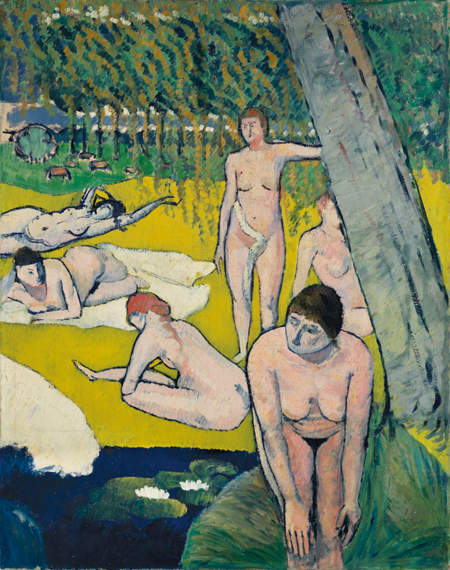 Amura,AmuraWorld,AmuraYachts, Emile Bernard (1868-1941), <em><i>Baigneuses aux nénuphars</i></em>, 1889. Vendido por 819,000 €.