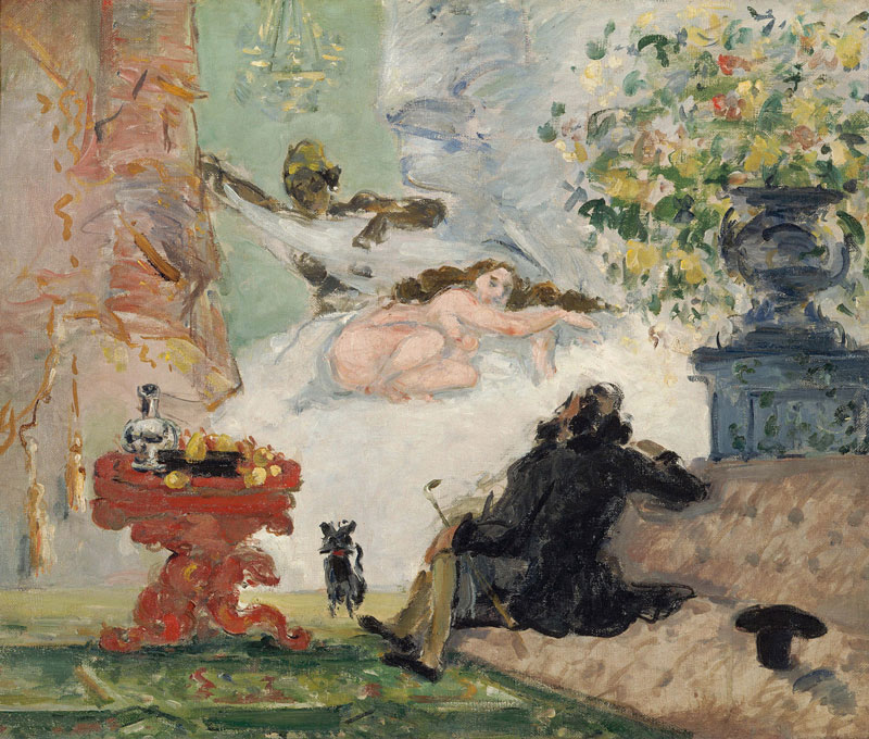 Amura,AmuraWorld,AmuraYachts, Paul Cézanne, <em><i>Una Olimpia moderna</i></em>, c. 1873-74. Museo de Orsay, París.