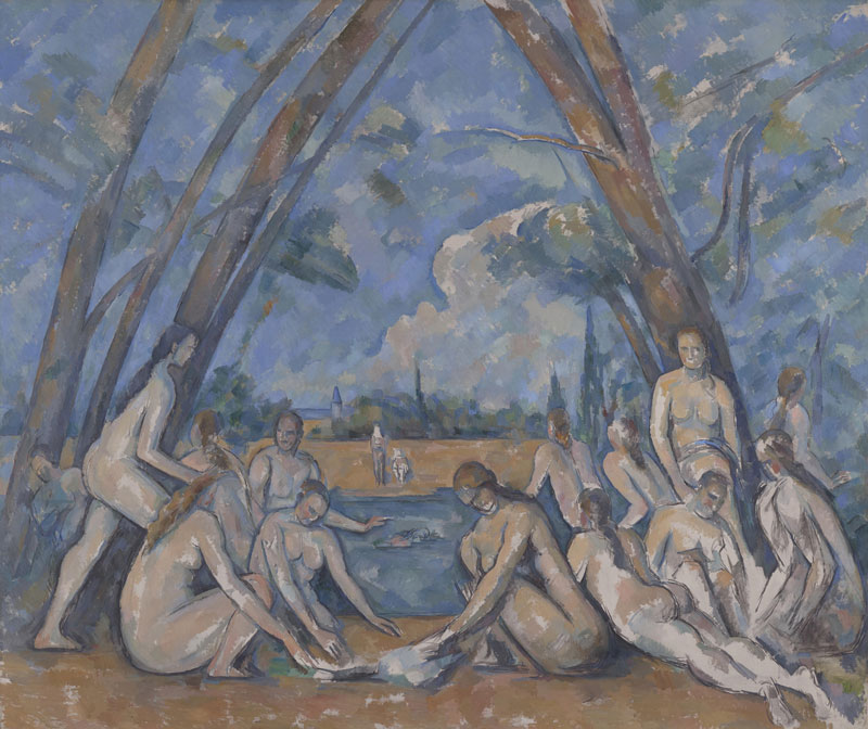 Amura,AmuraWorld,AmuraYachts, Paul Cezanne, <em><i>Los grandes bañistas,</i></em> 1900-1906. Museo de Arte de Filadelfia.