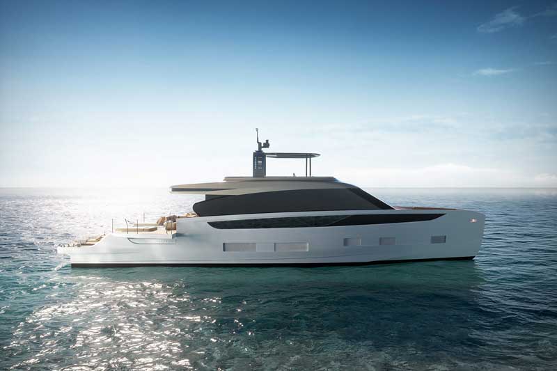 Amura,AmuraWorld,AmuraYachts, El yate Seadeck 9 será un Low Emission Yachts de Azimut.