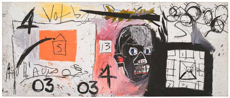 Amura,AmuraWorld,AmuraYachts, Jean-Michel Basquiat (1960–1988), <em><i>Sin título, 1981</i></em>. Vendido por 11’910,000 USD.