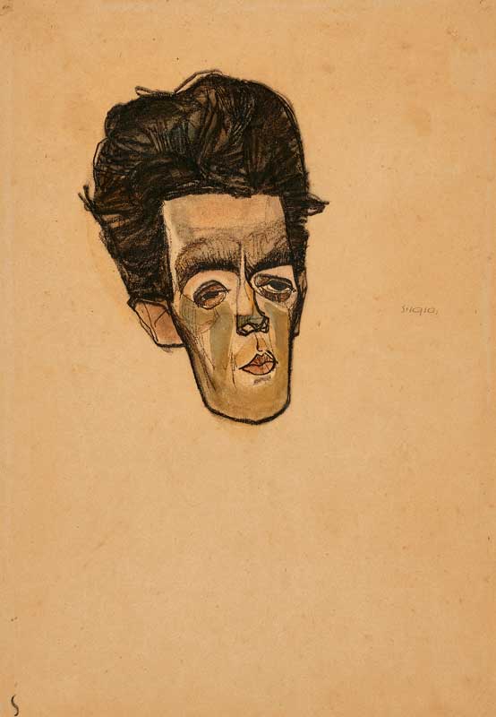 Amura,AmuraWorld,AmuraYachts, Egon Schiele (1890-1918), <em><i>Selbstbildnis</i></em>, 1910. Vendido por 2.883.000 USD.