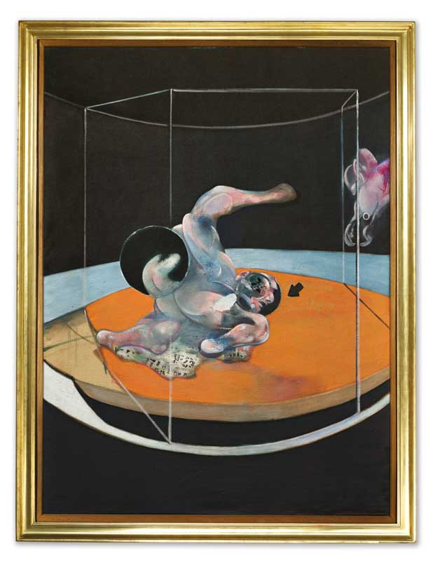 Amura,AmuraWorld,AmuraYachts, Francis Bacon (1909-1992), <em><i>Figura en movimiento</i></em>, 1976. Vendido por 52’160,000 USD.