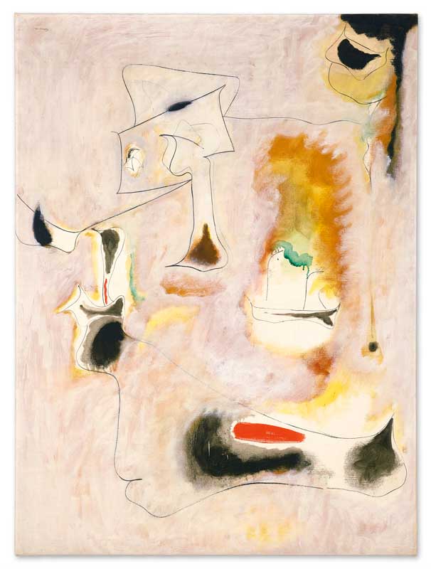 Amura,AmuraWorld,AmuraYachts, Arshile Gorky (1904-1948), <em><i>Amada carbonizada I</i></em>, 1946. Vendido por 23’410,000 USD.