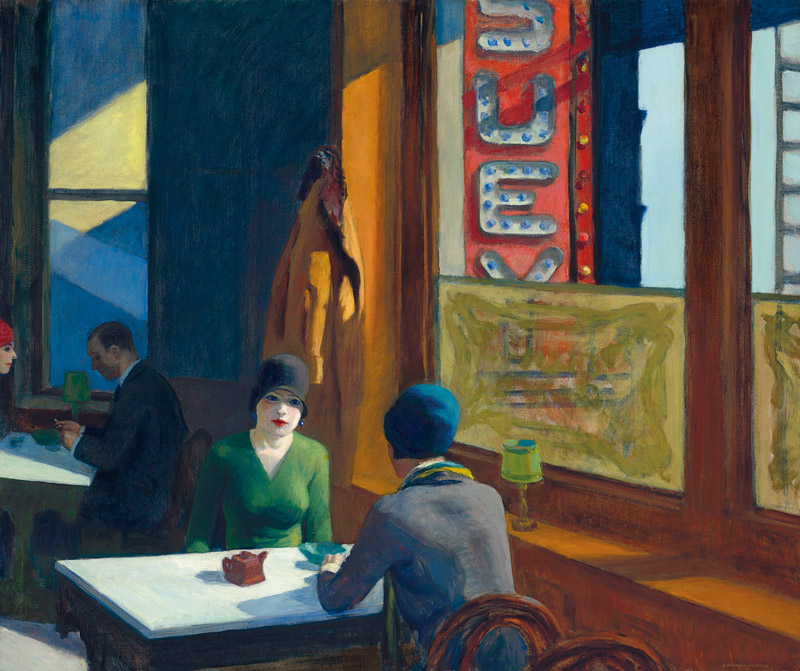 Amura,AmuraWorld,AmuraYachts, Edward Hopper (1882-1967), <em><i>Chop Suey,</i></em> 1929. Vendido por 91’875,000 dólares.