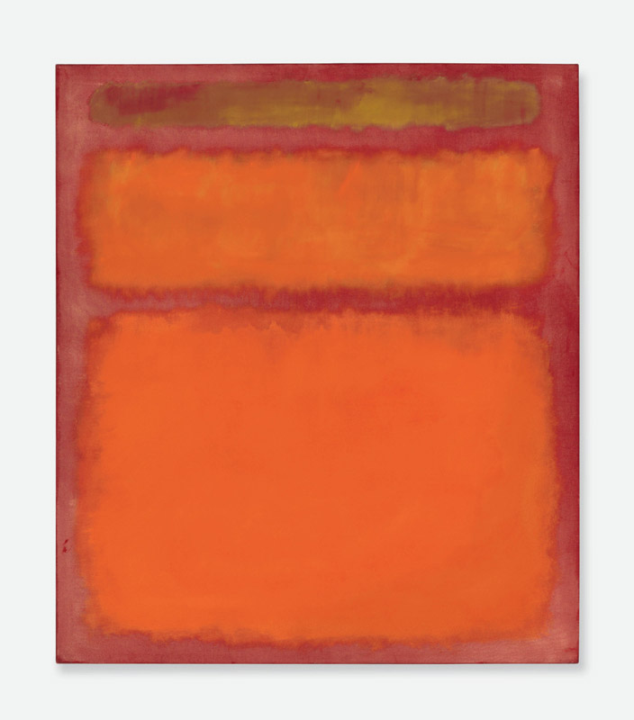 Amura,AmuraWorld,AmuraYachts, Mark Rothko (1903-1970), <em><i>Naranja, Rojo, Amarillo,</i></em> 1962. Vendido por 86’882,500 dólares.