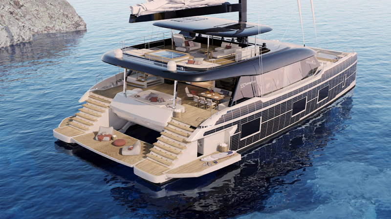 Amura,AmuraWorld,AmuraYachts, El Sunreef 100 Eco ofrece todas las comodidades abordo.