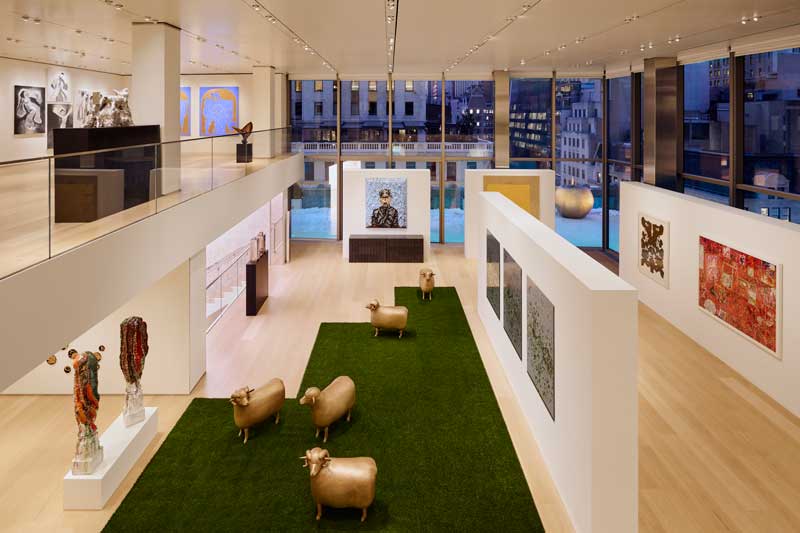 Amura,AmuraWorld,AmuraYachts, Durante tres meses, dos pisos de la tienda de Tiffany en la ciudad de Nueva York, fungirán como una galería.