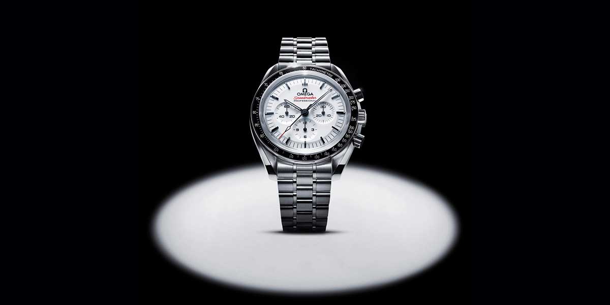 Speedmaster Moonwatch ahora con esfera blanca