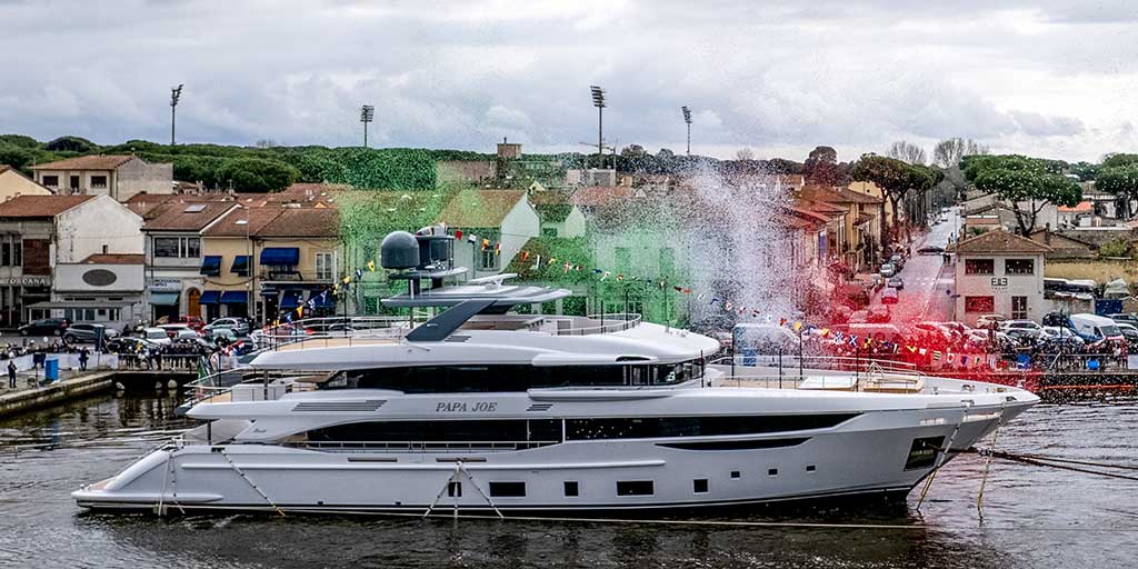 Benetti conserva la tradición de la botadura