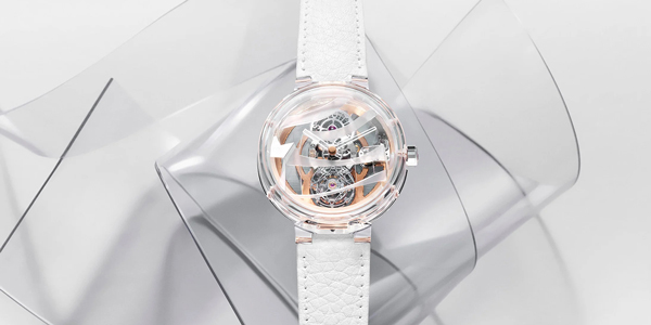 Louis Vuitton launches a watch inspired by Frank Gehry's architecture