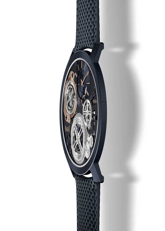 Amura,AmuraWorld,AmuraYachts, Solamente tiene 2 mm de grosor el Piaget Altiplano Ultimate Concept Tourbillon 150° Anniversaire.