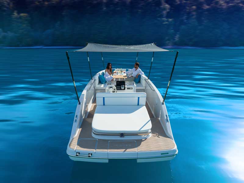 Amura,AmuraWorld,AmuraYachts, Capoforte SQ240i, totalmente eléctrico.
