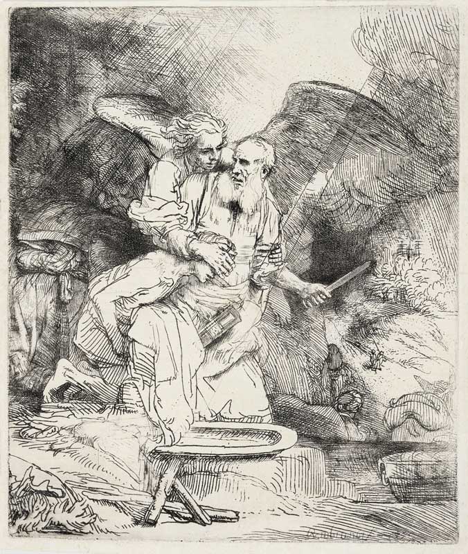 Amura,AmuraWorld,AmuraYachts, Rembrandt Harmensz van Rijn (1606-1669), <em><i>El sacrificio de Abraham</i></em>, 1655.
