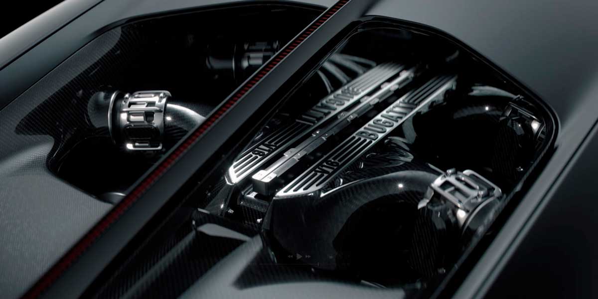 El poderoso corazón mecánico de Bugatti
