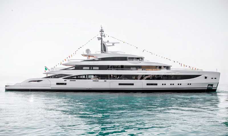 Amura,AmuraWorld,AmuraYachts, El FB287 de la gama B.Now 67M fue botado para las pruebas finales, antes de su entrega definitiva en verano del 2025.