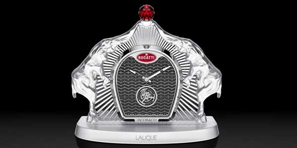 Bugatti Calandre, arte relojera