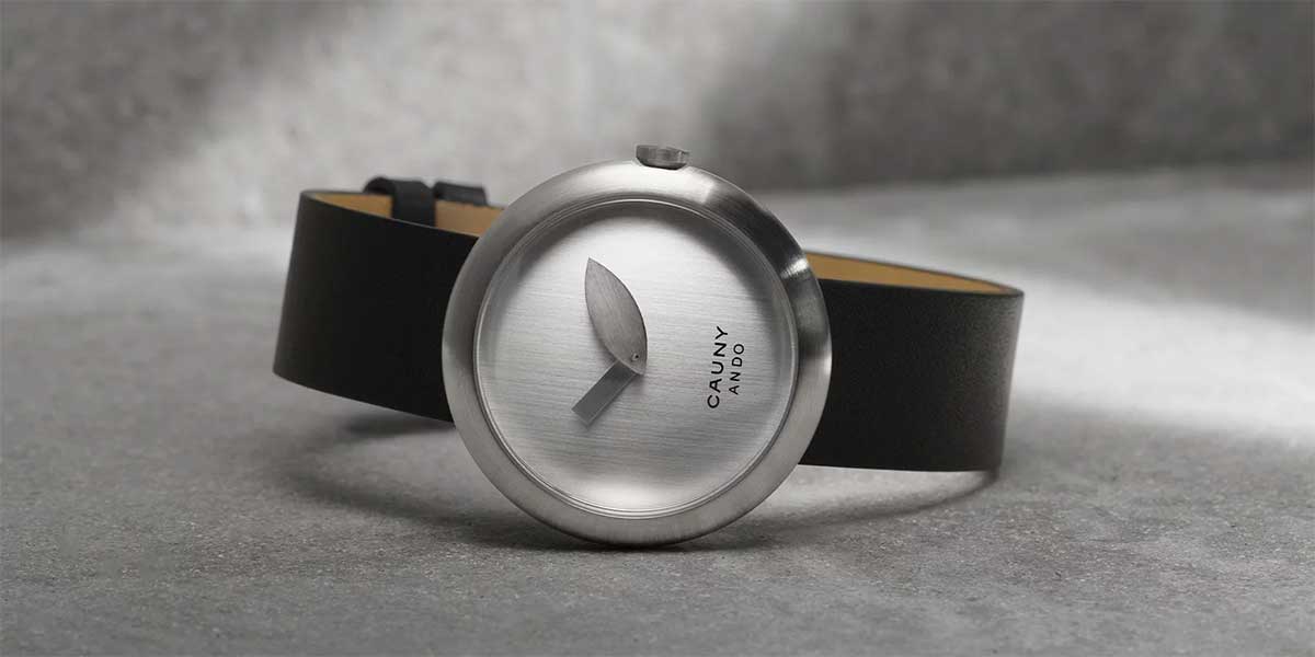 Tadao Ando translates his architectural style into watch design
