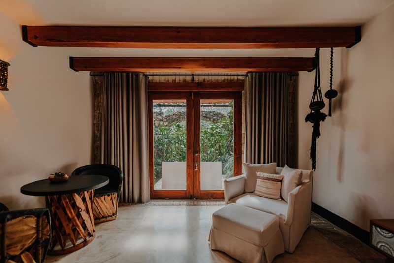 Amura,AmuraWorld,AmuraYachts, Cada suite de Amomoxtli está cuidadosamente decorada con textiles artesanales.
