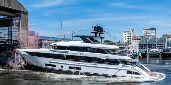 Benetti celebra la botadura de Fortitude