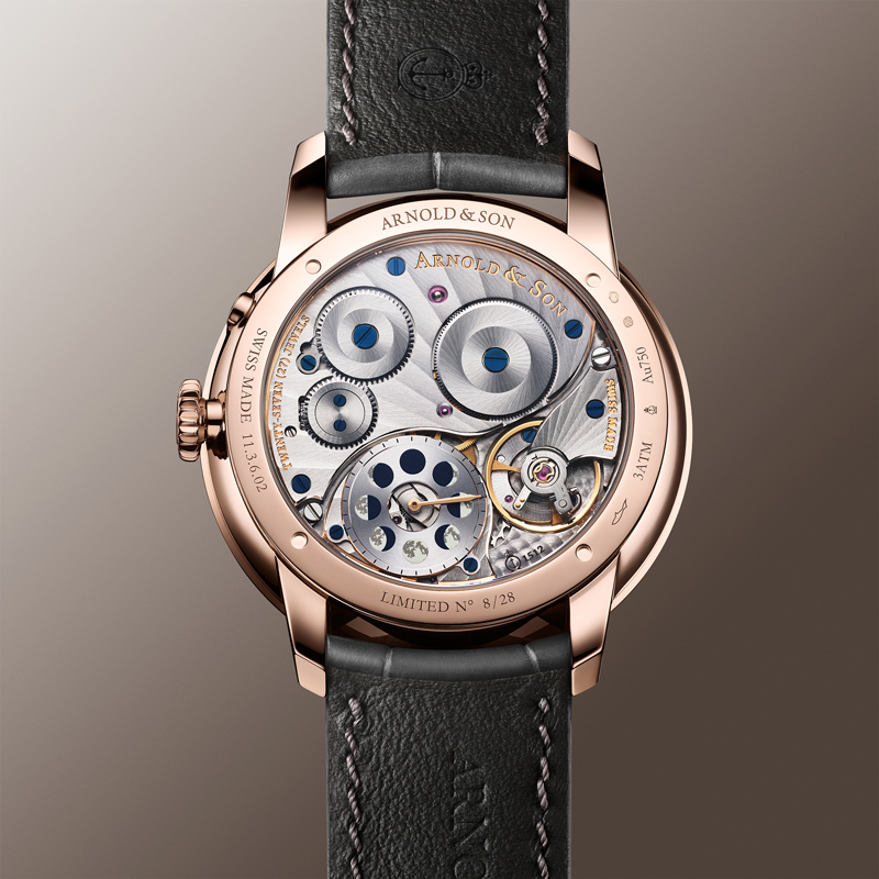 Amura,AmuraWorld,AmuraYachts, El calibre A&S1512 del <em>Perpetual Moon 41.5</em> puede apreciarse a través del cristal de zafiro.