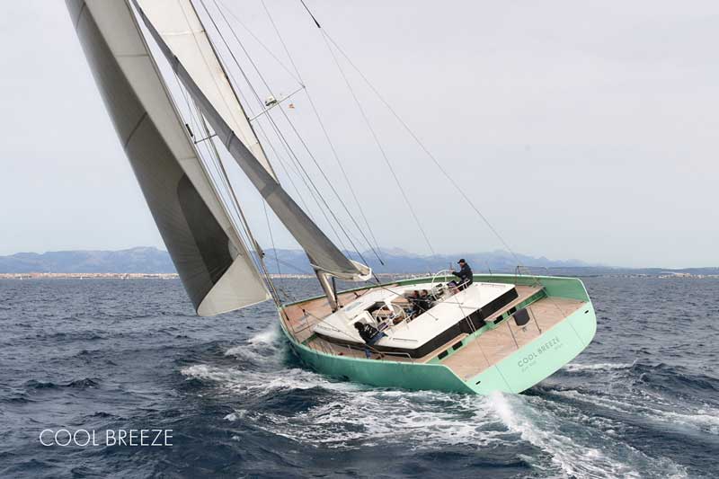 Amura,AmuraWorld,AmuraYachts, <em>Cool Breeze, </em>la primera unidad <strong>Y8 de YYachts</strong> fue botada hace ocho años.