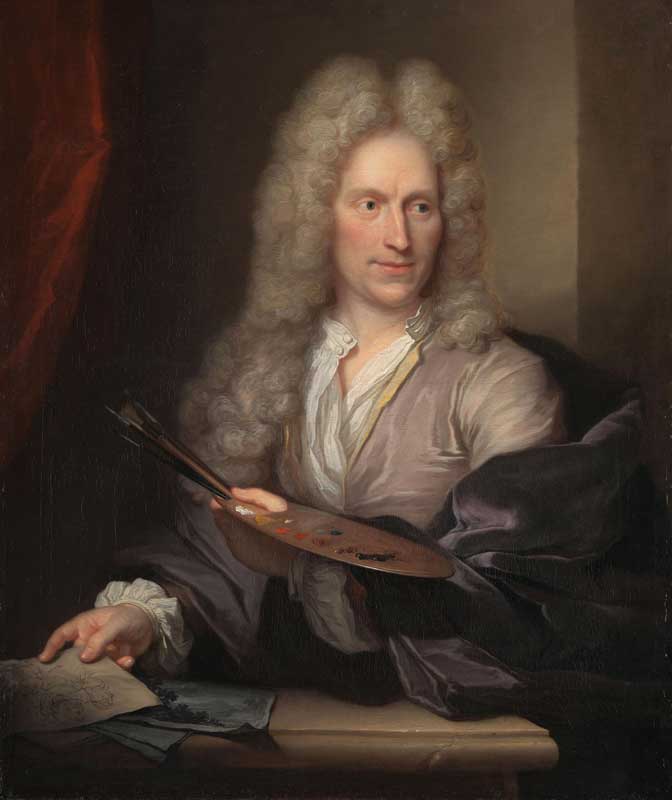 Amura,AmuraWorld,AmuraYachts, Arnold Boonen, <em><i>Retrato de Jan van Huysum</i></em>, hacia 1720. Óleo sobre lienzo. 99.2 x 84cm. Rijksmuseum, Ámsterdam