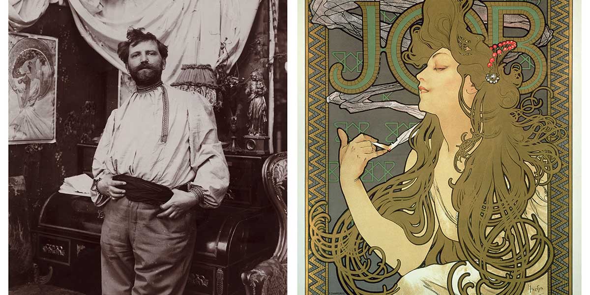 Alphonse Mucha, pionero del Art Nouveau