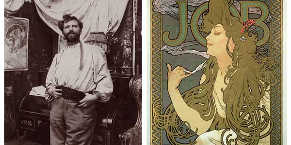 Alphonse Mucha, pionero del Art Nouveau
