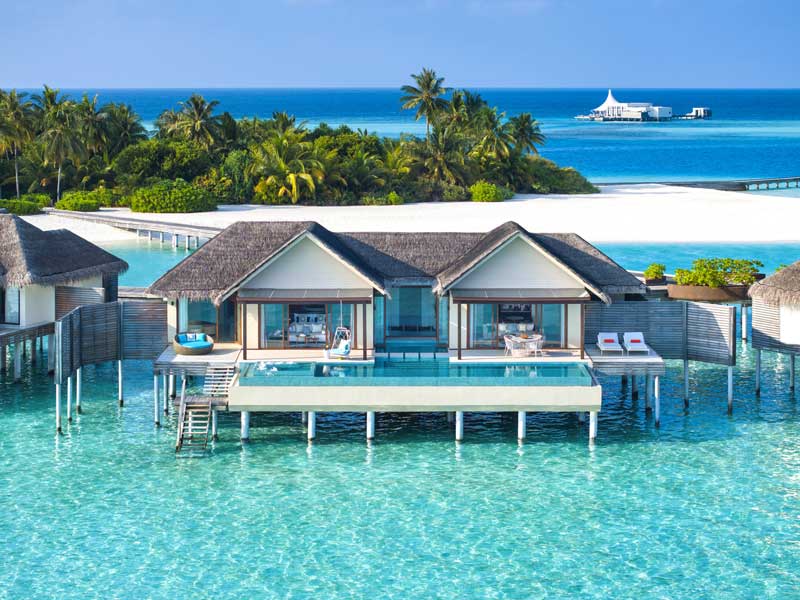 Amura,AmuraWorld,AmuraYachts, Las villas de Niyama Private Islands Maldives son palafitos originales.