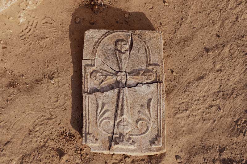 Amura,AmuraWorld,AmuraYachts, Cruz cristiana de 1,400 años de antigüedad.