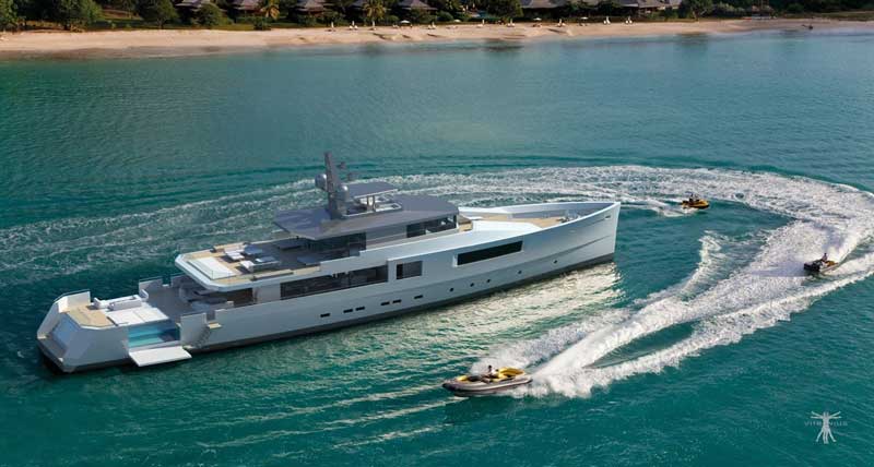 Amura,AmuraWorld,AmuraYachts, Project 50 m.