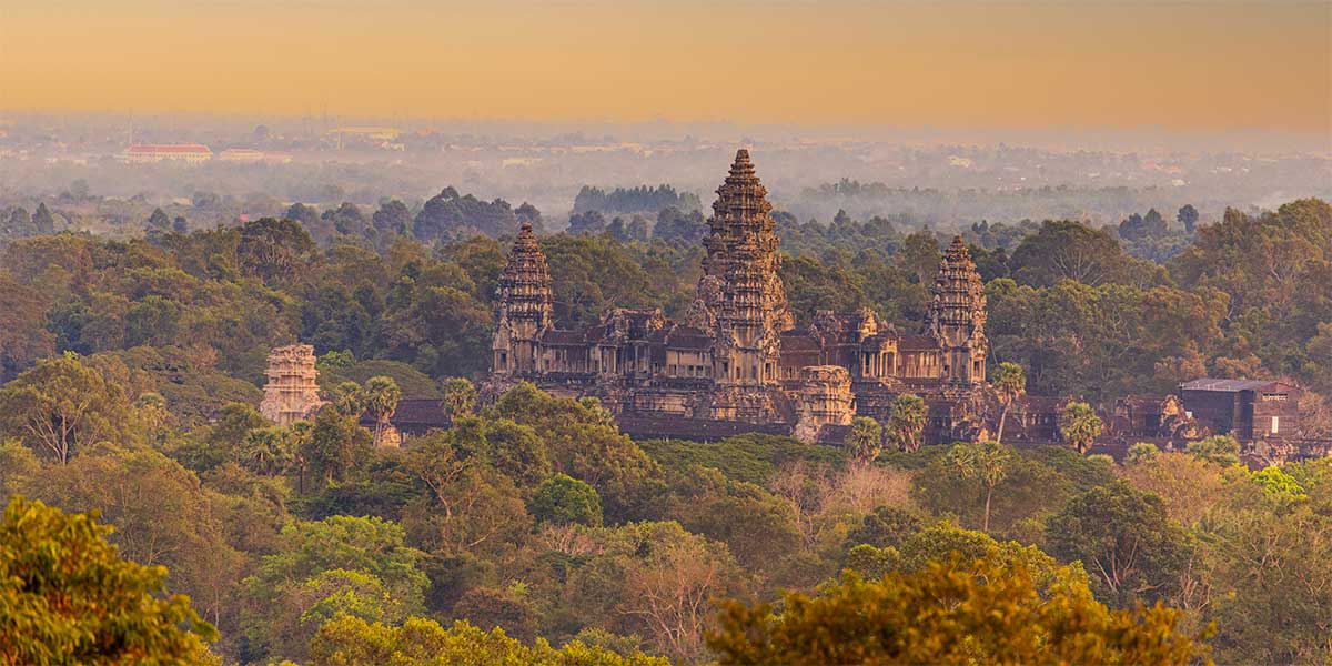 Camboya desde el cielo
