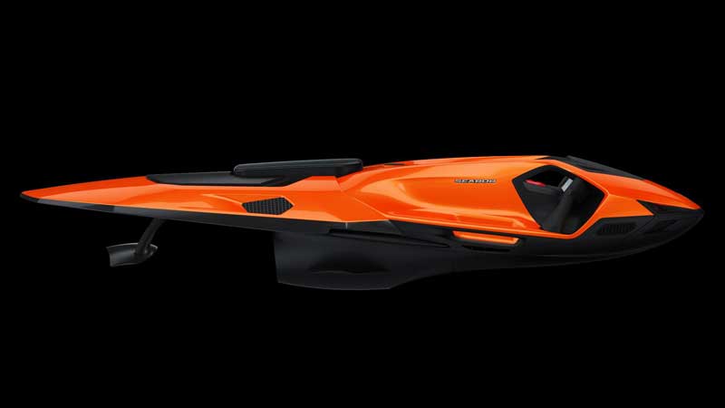Amura,AmuraWorld,AmuraYachts, El perfil deportivo de Lamborghini en el Seabob SE63.
