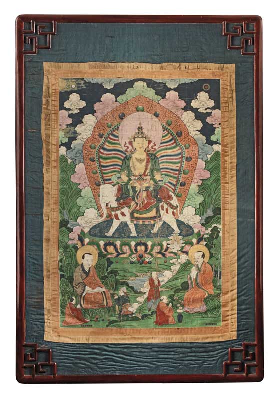 Amura,AmuraWorld,AmuraYachts, Thangka Imperial de Samantabhadra, China, Qianlong.